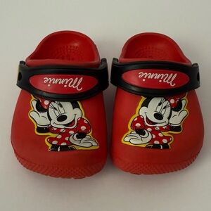 Crocs Minnie Mouse Disney Slip Ons Size 5